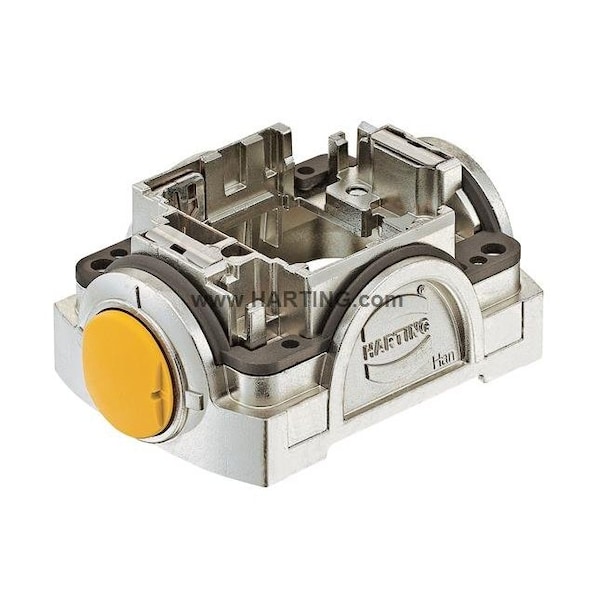 Harting Han-Yellock 30 carrier hood button plain 11123000100 - main